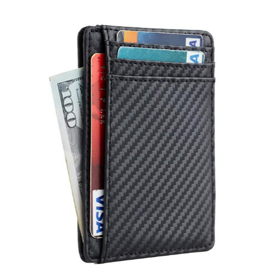 LEATHER RFID-Blocking Minimalist Wallet
