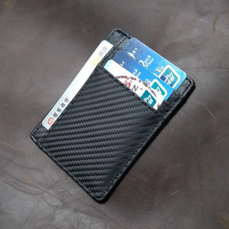 LEATHER RFID-Blocking Minimalist Wallet