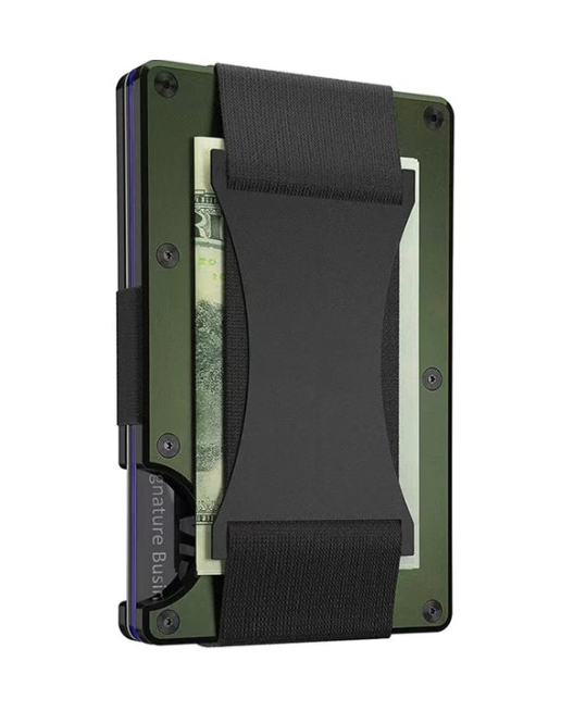 PREMIUM RFID-Blocking Wallet - Smooth Alloy