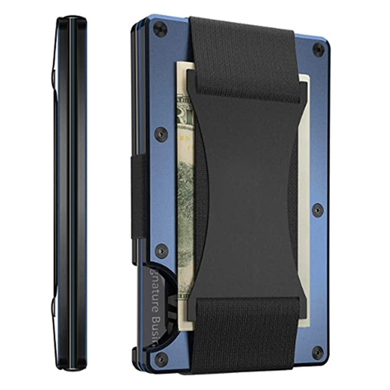 PREMIUM RFID-Blocking Wallet - Smooth Alloy